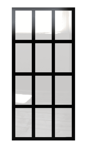 Gridscape GS1 Factory Window Partition Room Divider | True Divided Light